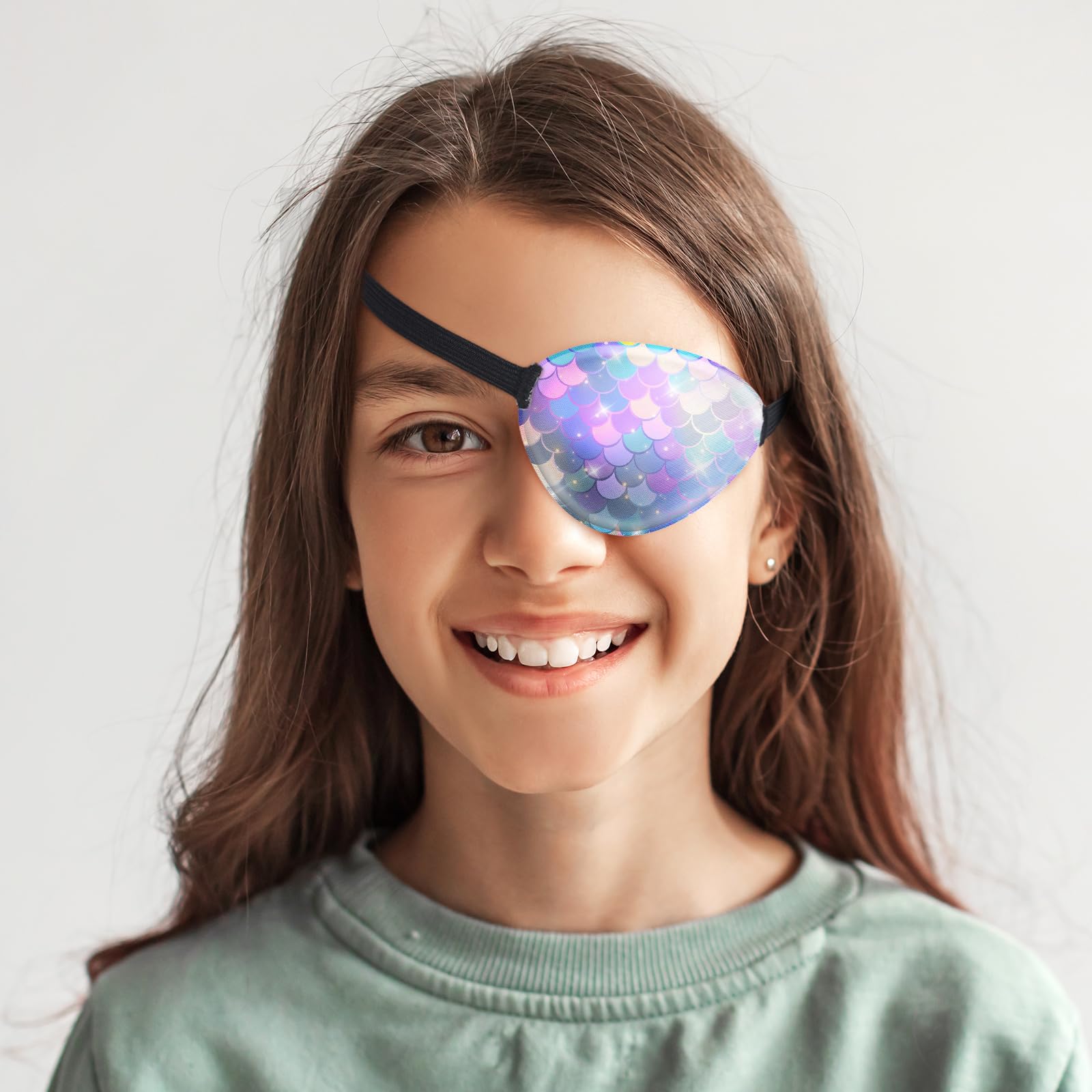 Elastic headband adjustable from 15 to 24 inches for Eurzom unicorn eye patches