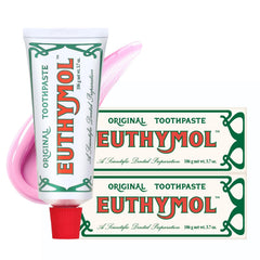 EUTHYMOL Original Pink toothpaste tube with packaging