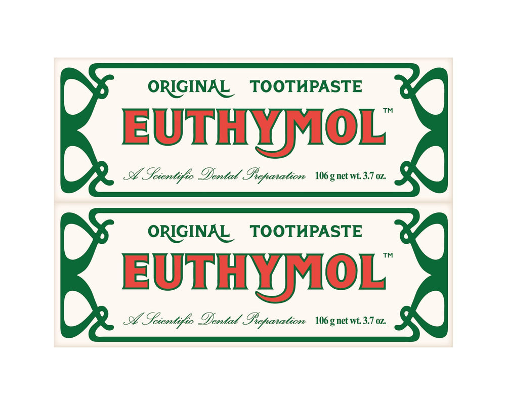 Fluoride-free label and ingredients section on packaging