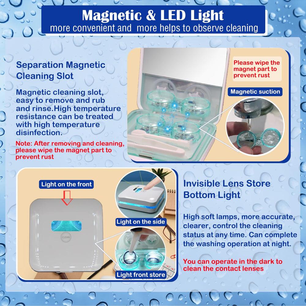 EV Pro with built-in LED light for precise operation in low light