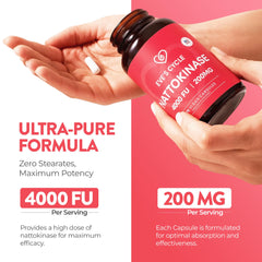 Nattokinase capsules (200 mg each)