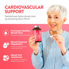 Ingredients panel for Eve's Cycle Nattokinase