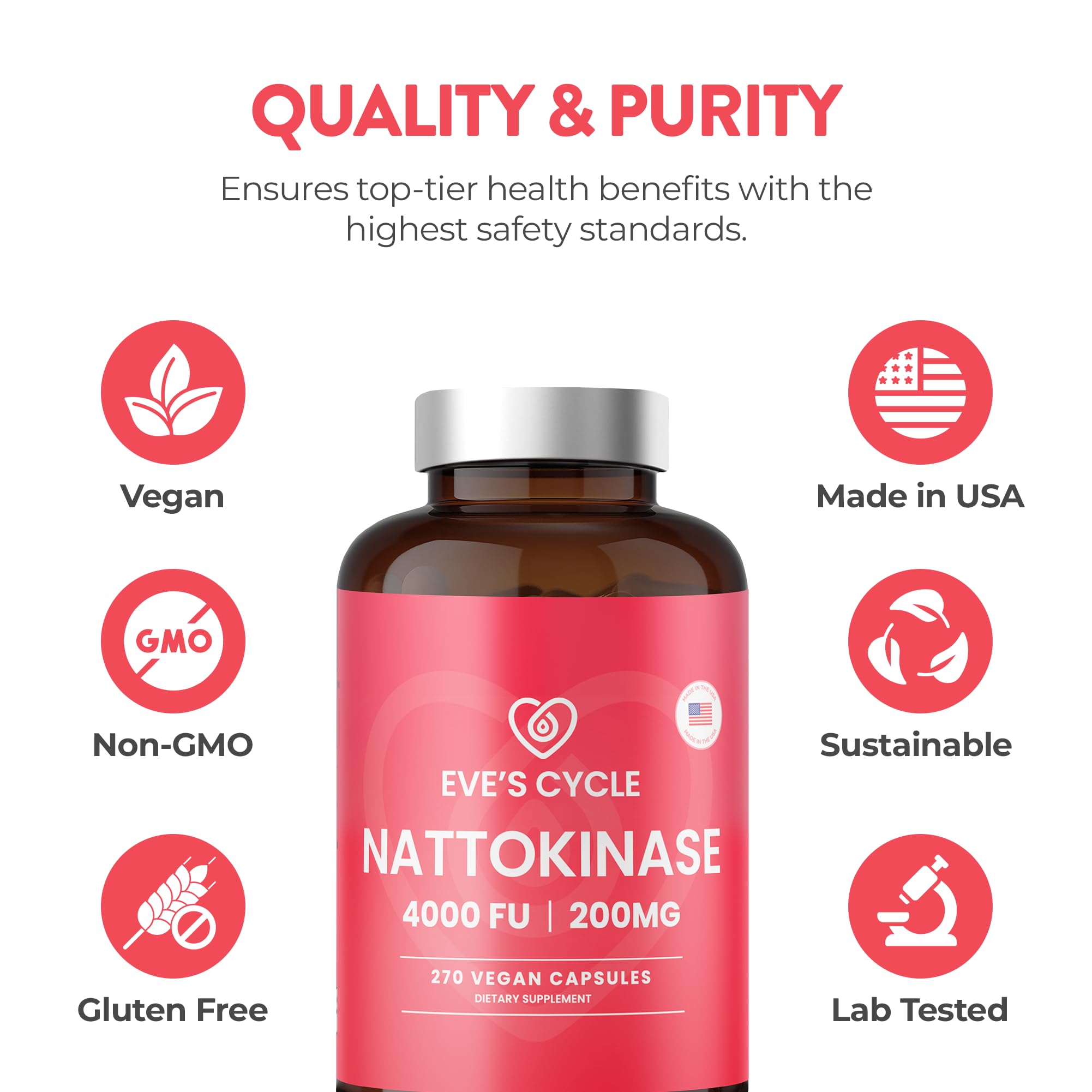 Vegan, non-GMO, gluten-free certification