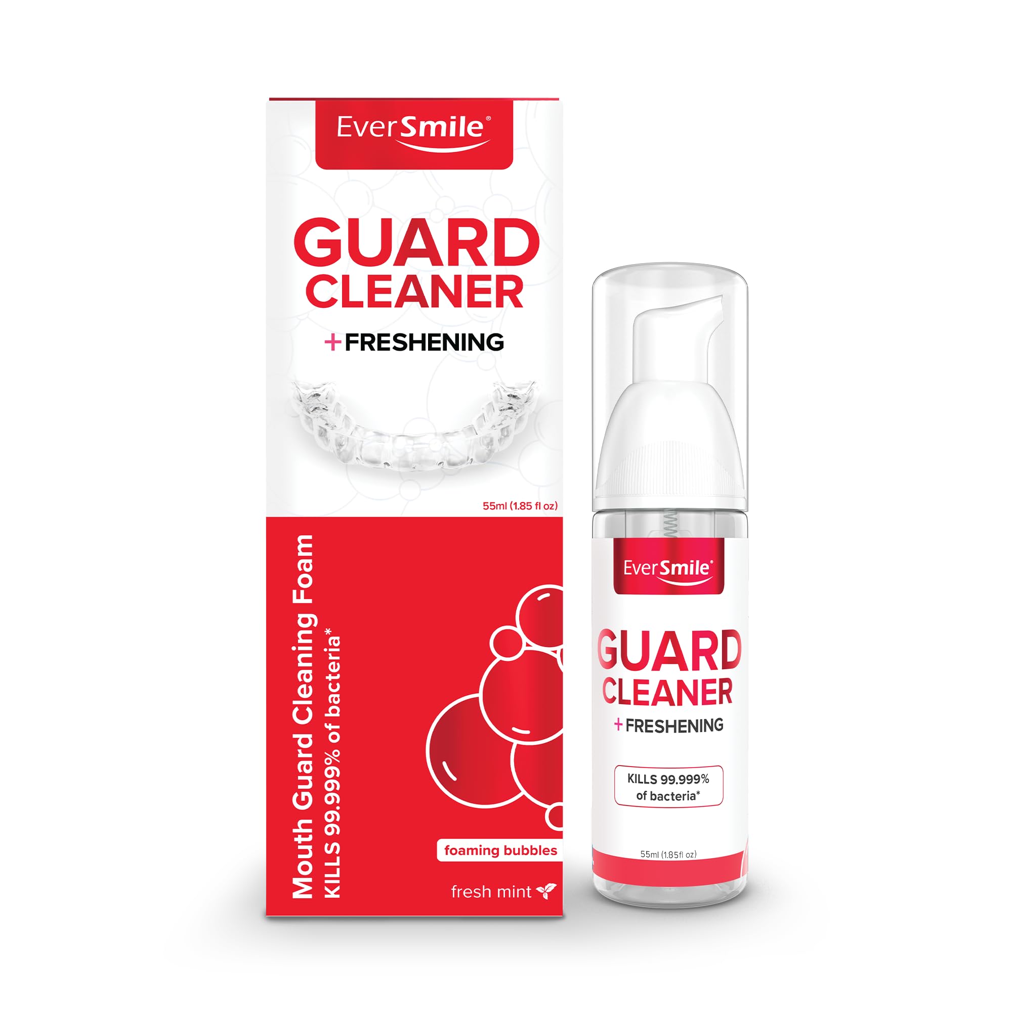 EverSmile Mouth Guard Cleaning Foam bottle Fresh Mint 55ml