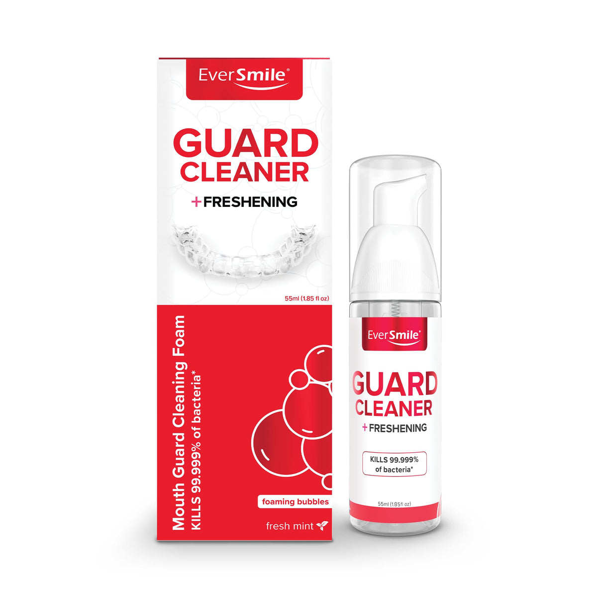 EverSmile Mouth Guard Cleaning Foam bottle Fresh Mint 55ml