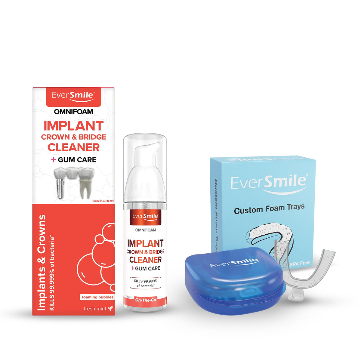EverSmile OmniFoam Dental Cleaner 50ml bottle