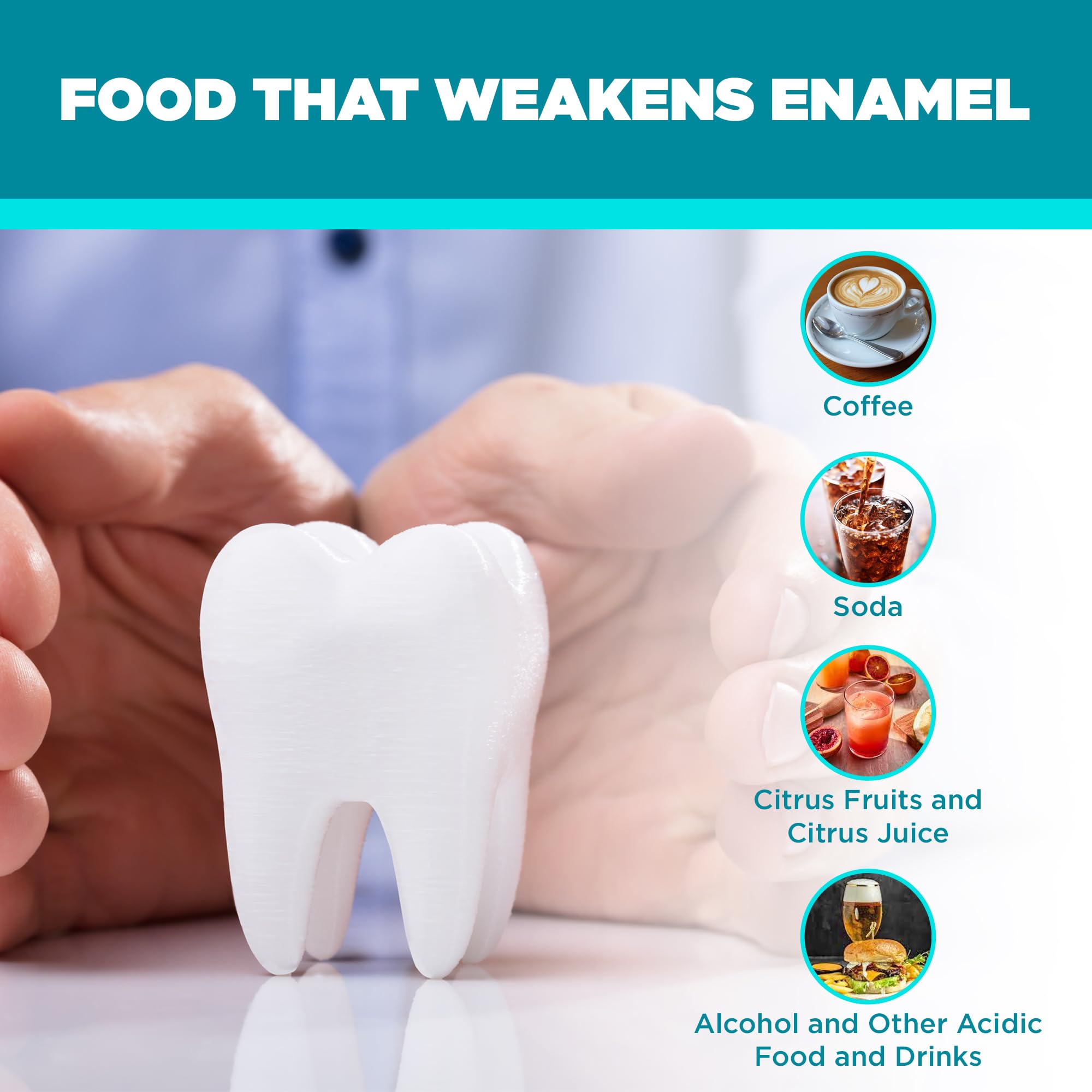Neutral pH indicator and balanced oral environment