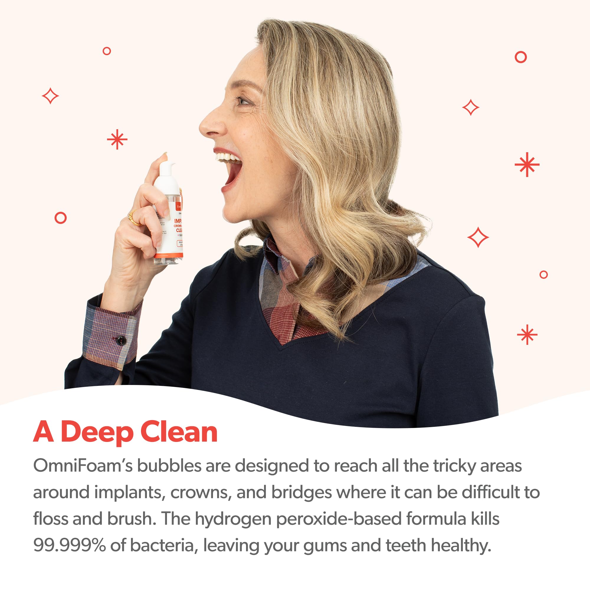 Hydrogen peroxide-based cleaning formula