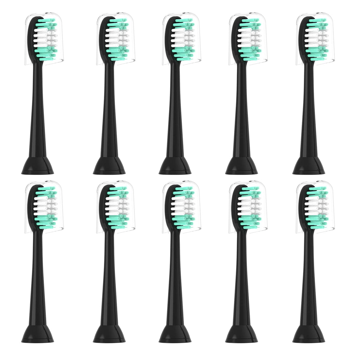 Everystep 10-pack replacement heads for AquaSonic Black Series