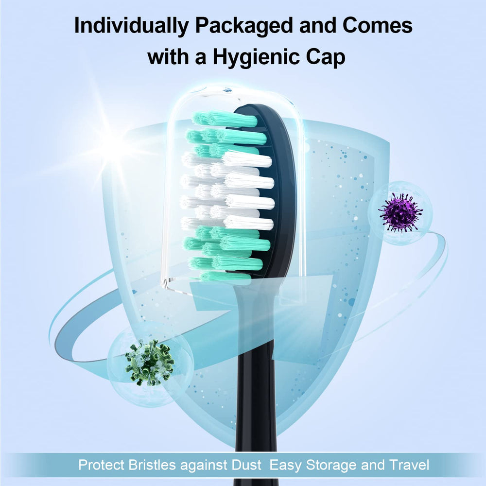 Hygienic cap included for travel with AquaSonic replacement heads