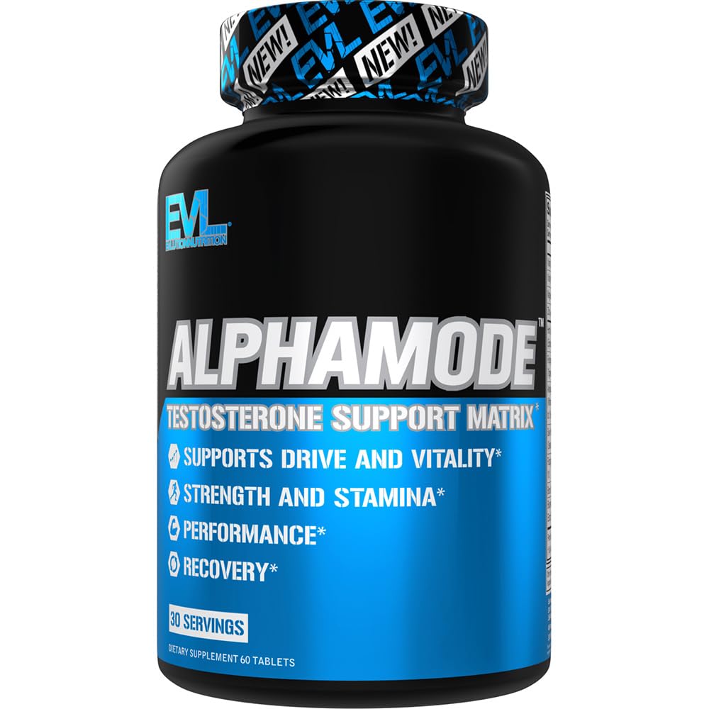 EVL Alphamode bottle label front view
