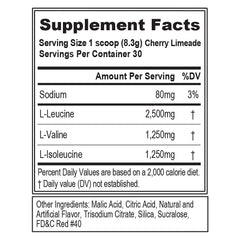 Scoop with EVL BCAAs Powder Cherry Limeade