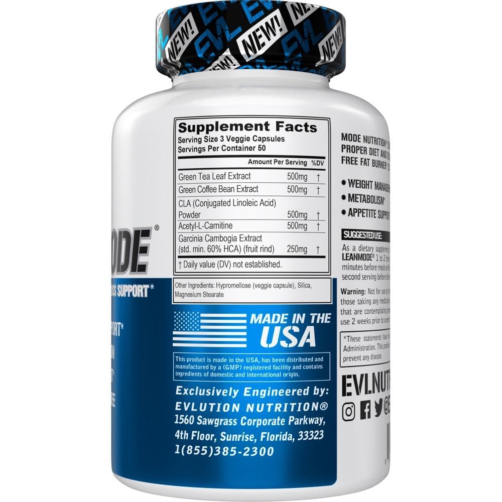 LeanMode metabolism and fat loss support formula