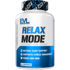 EVL RelaxMode bottle - front view