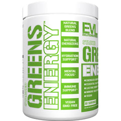 Serving of energy drink powder with natural caffeine