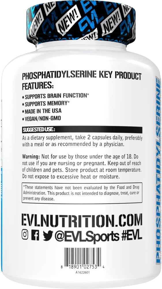 Vegan non-GMO EVL phosphatidylserine supplement