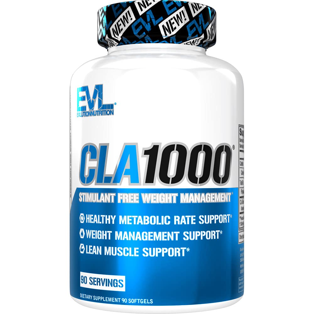 EVLUTION CLA 1000mg bottle front label