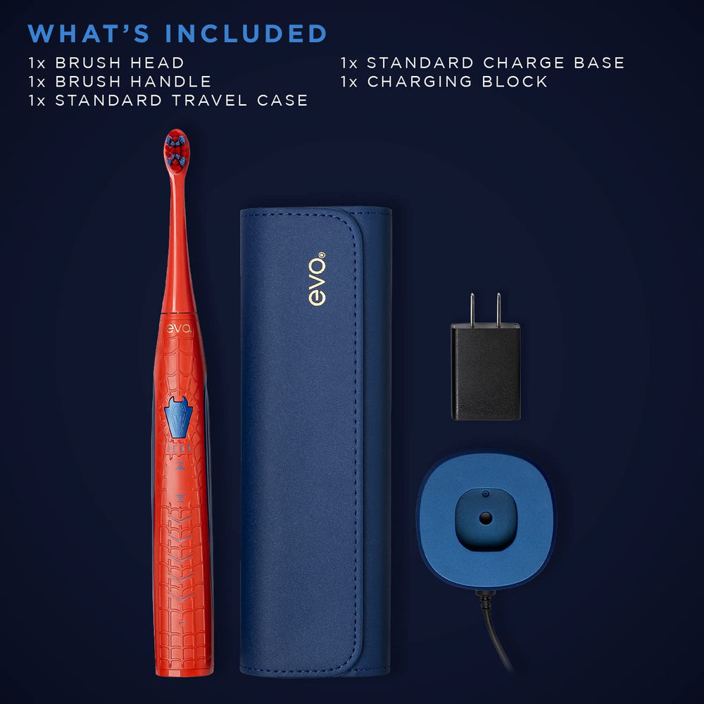 evo SPM-1 Spider-Man toothbrush side view
