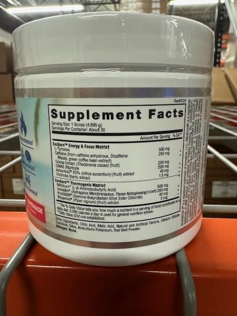 Evogen Evoburn energy focus scene suggests gym ready motivation