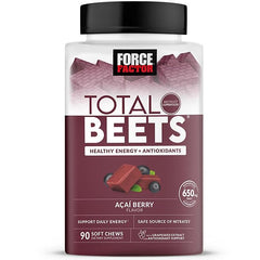 EVSEMO Total Beets soft chews front bottle highlights convenient daily energy support.