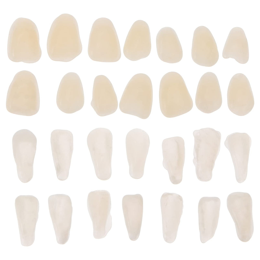 EXCEART 100-Piece Artificial Resin Teeth Veneers product image 1