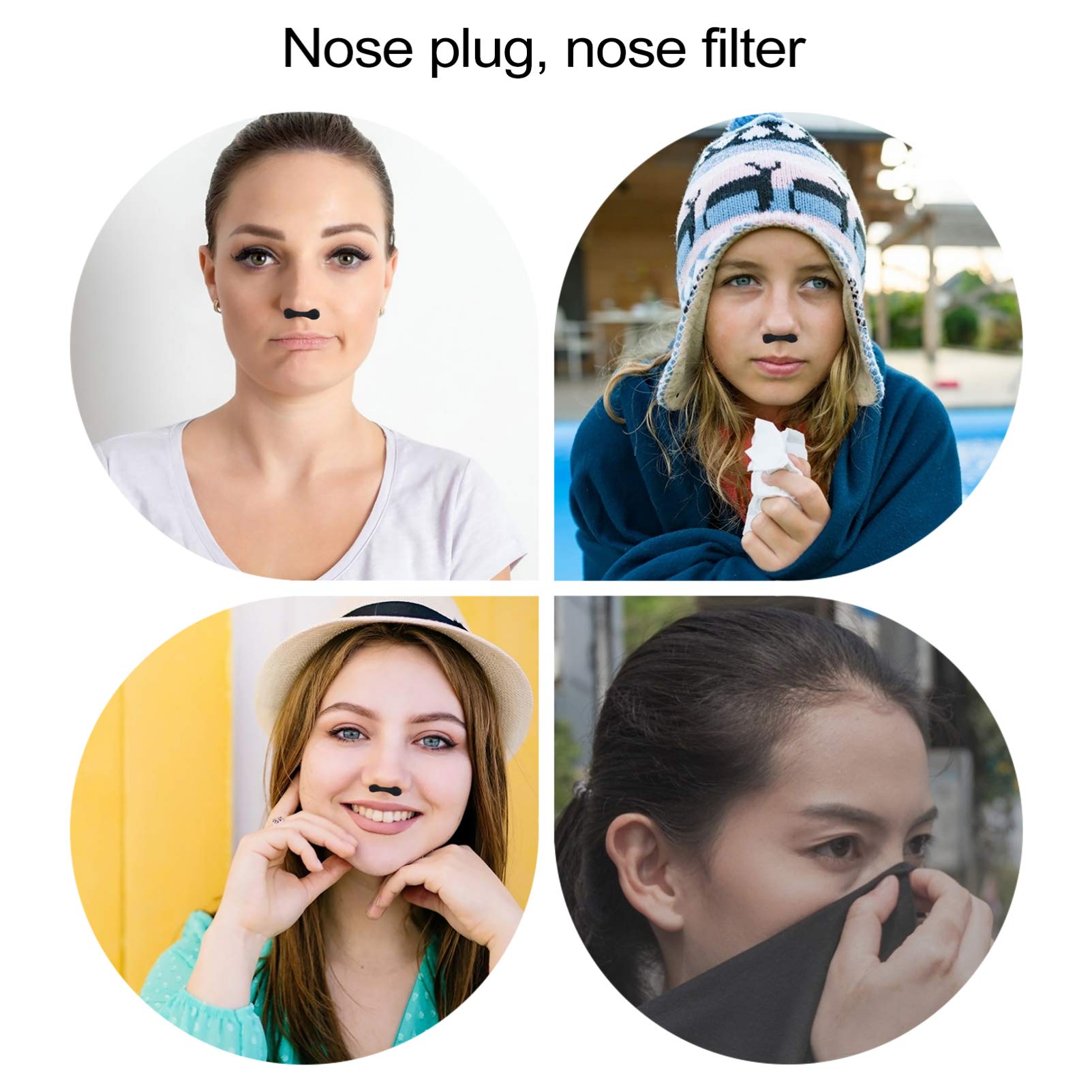 Nose filter plug design