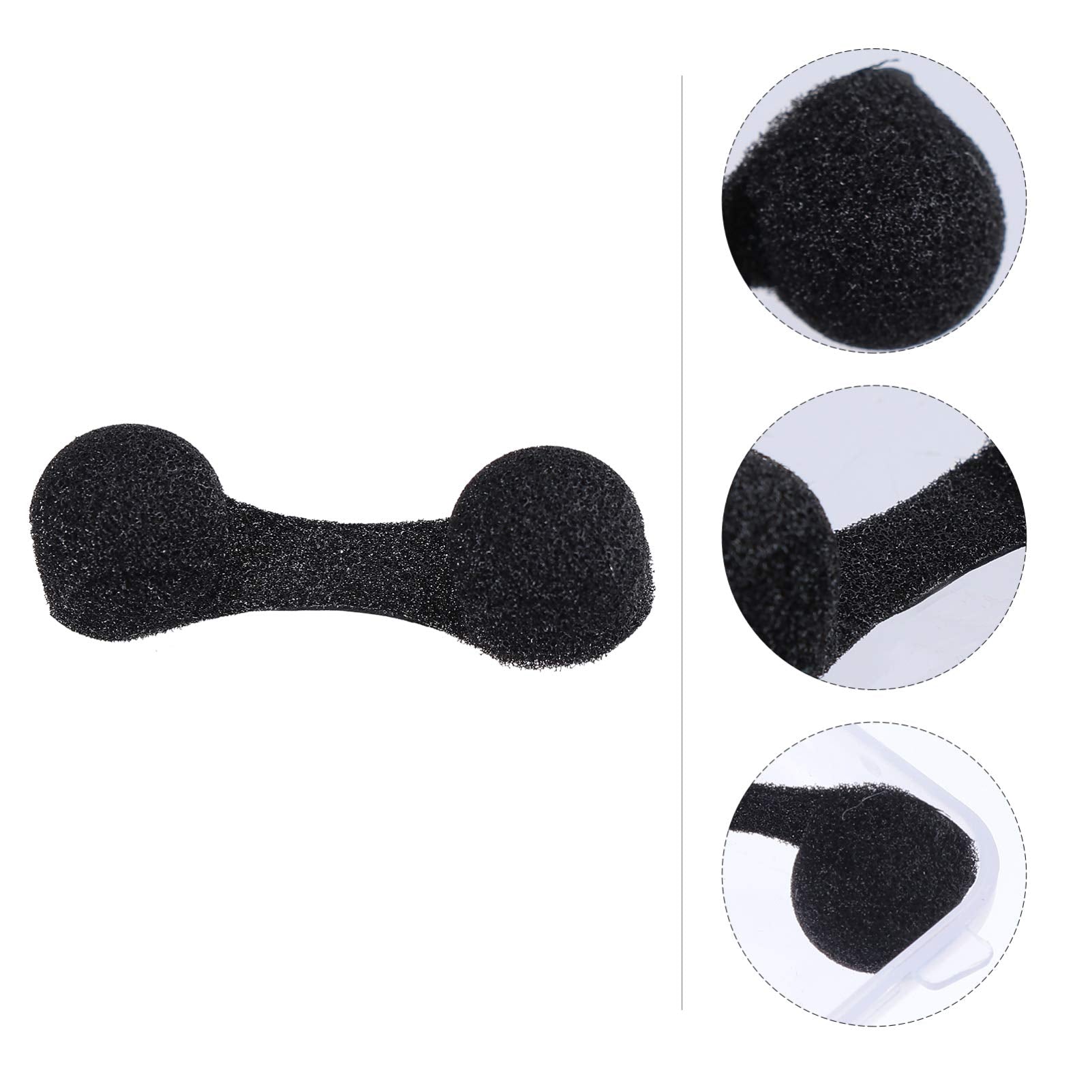 Sponge material nose filter plug close-up