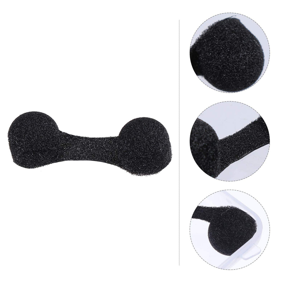 Sponge material nose filter plug close-up