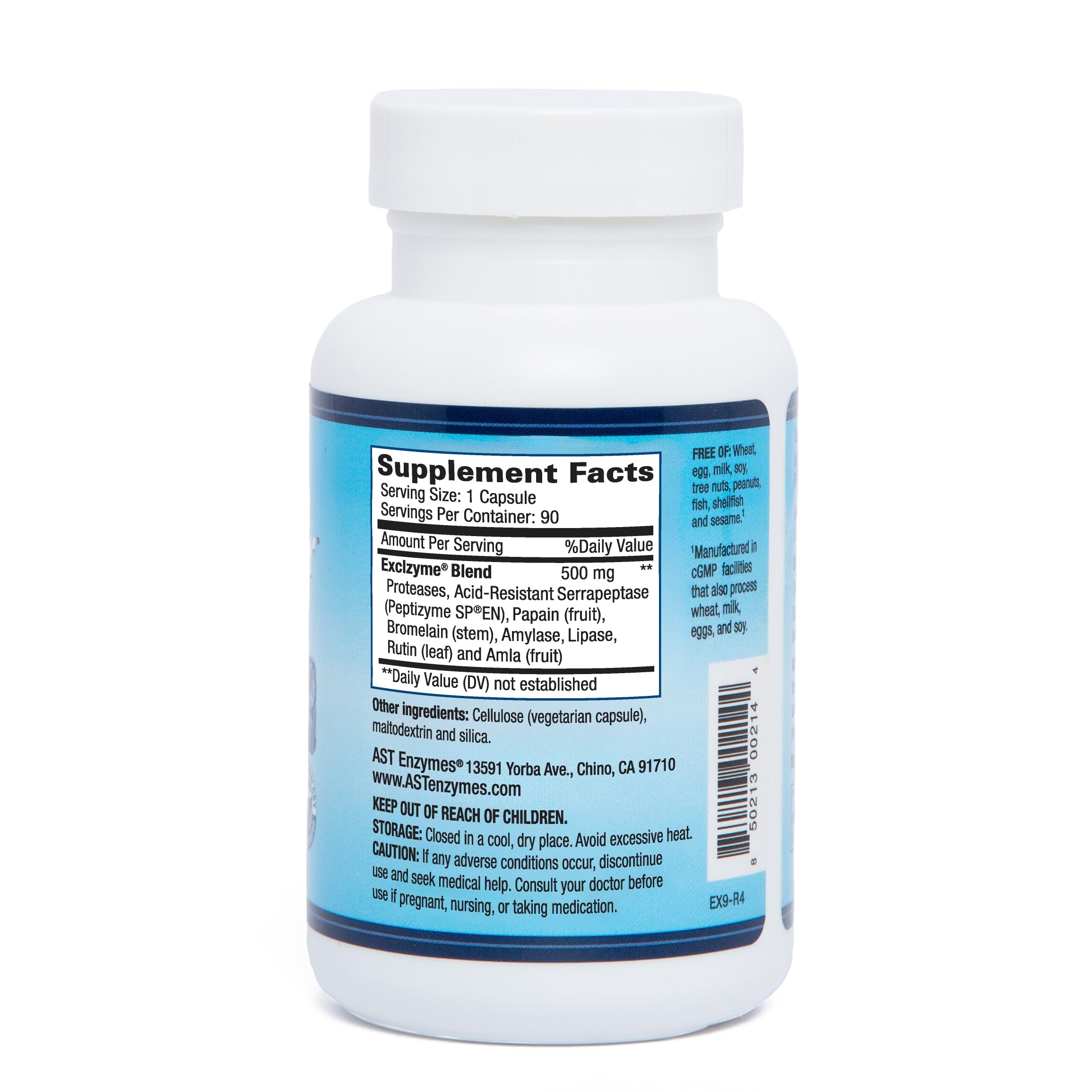 Excellacor ingredients graphic