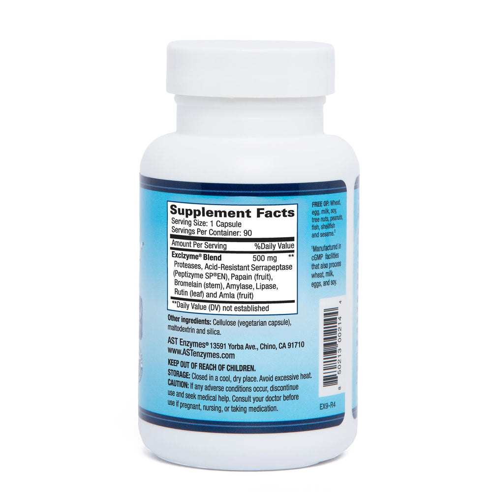 Excellacor ingredients graphic