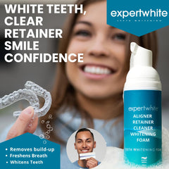 Back view of Expertwhite HP Foam bottle