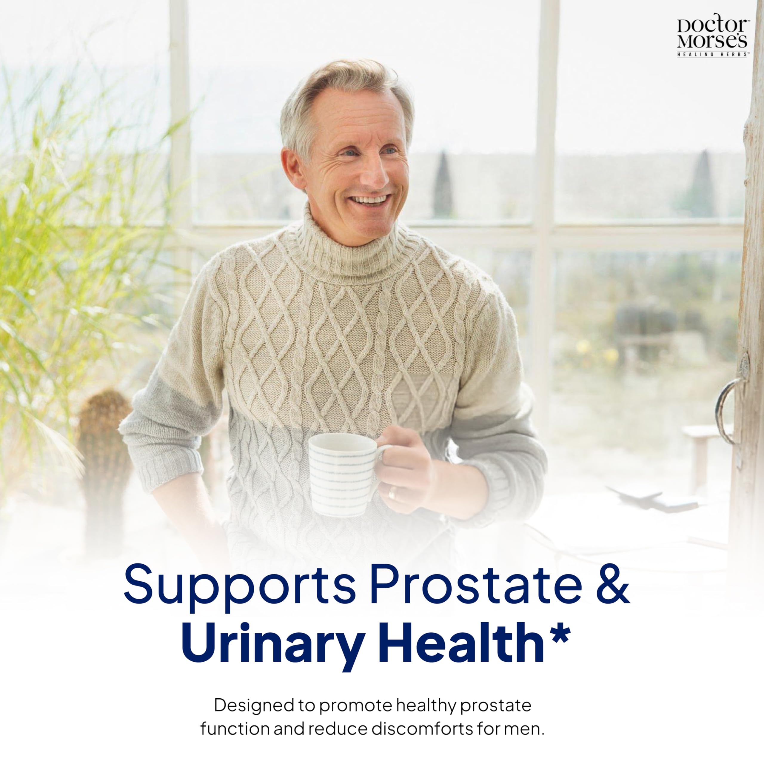 Extra-strength Saw Palmetto supplement package with 90 capsules.