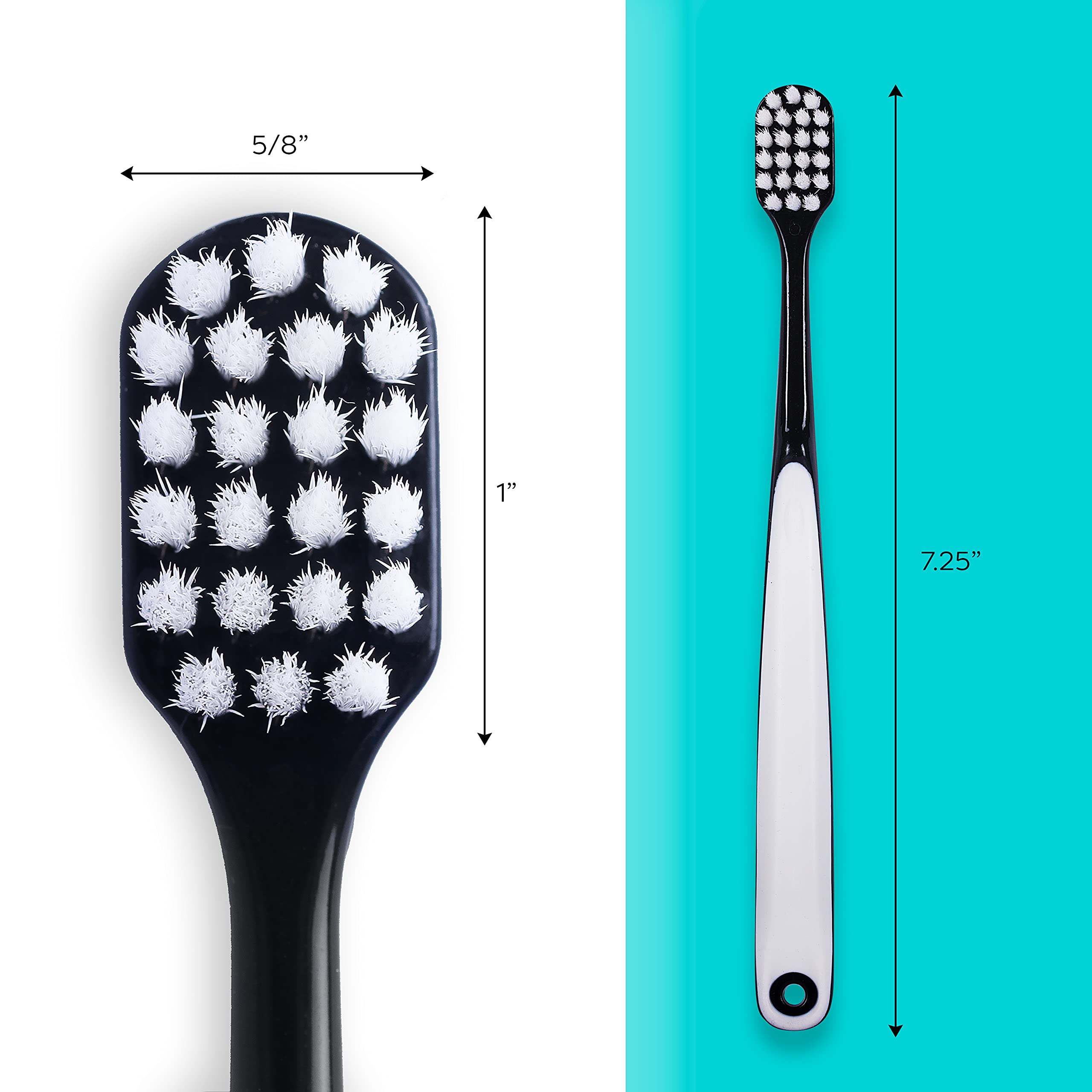 Eco-friendly wheat straw handle on toothbrush