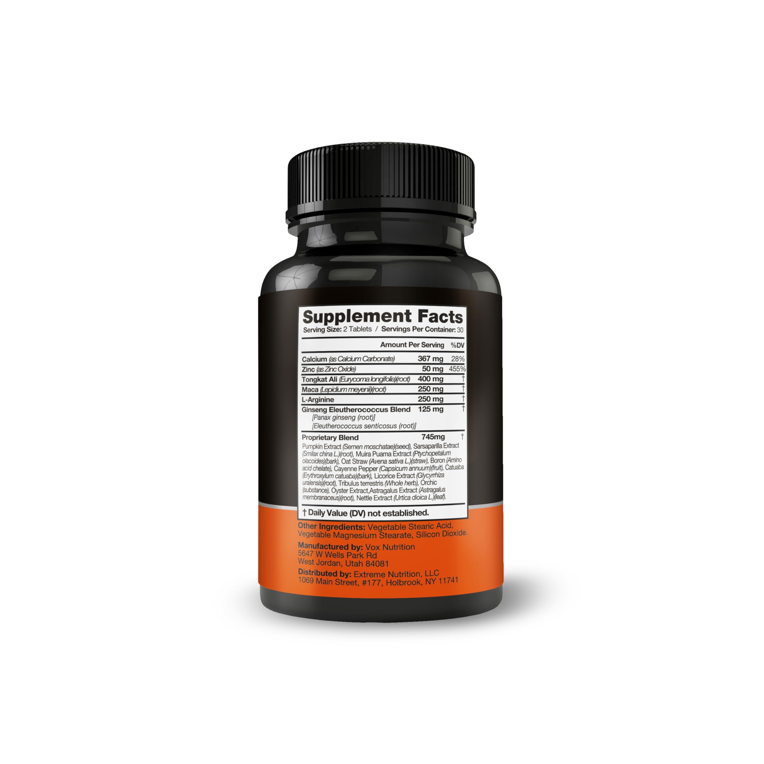 Hard Fox pills closeup showing compact capsules for daily endurance