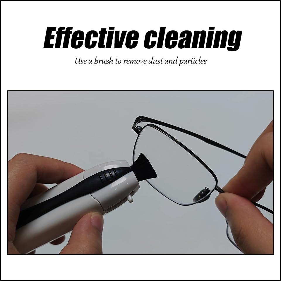 Safe cleaning for sunglasses and camera lenses