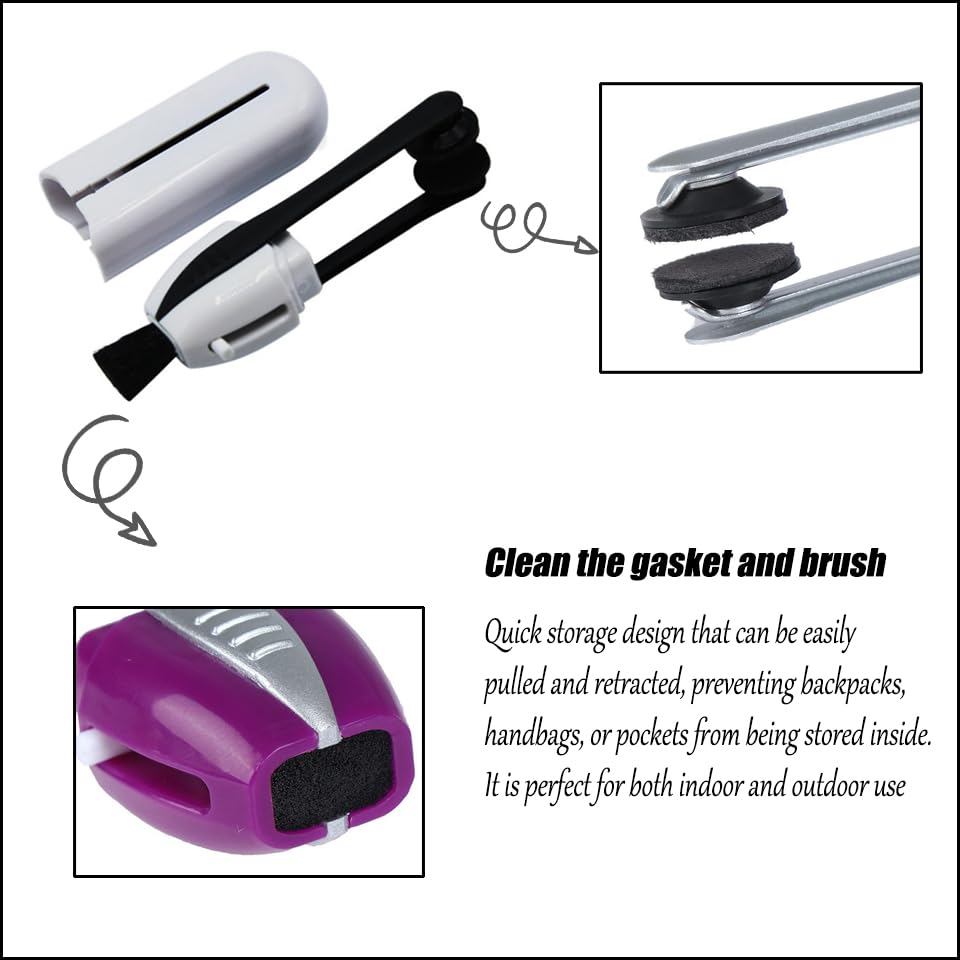 Fingerprints removed from glasses with the cleaner