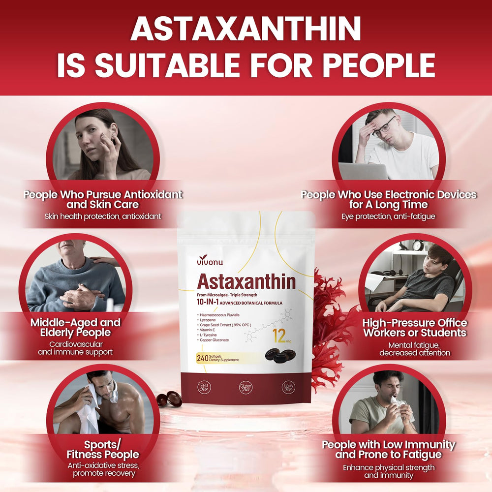 Concept image showing benefits for eyes, joints and skin