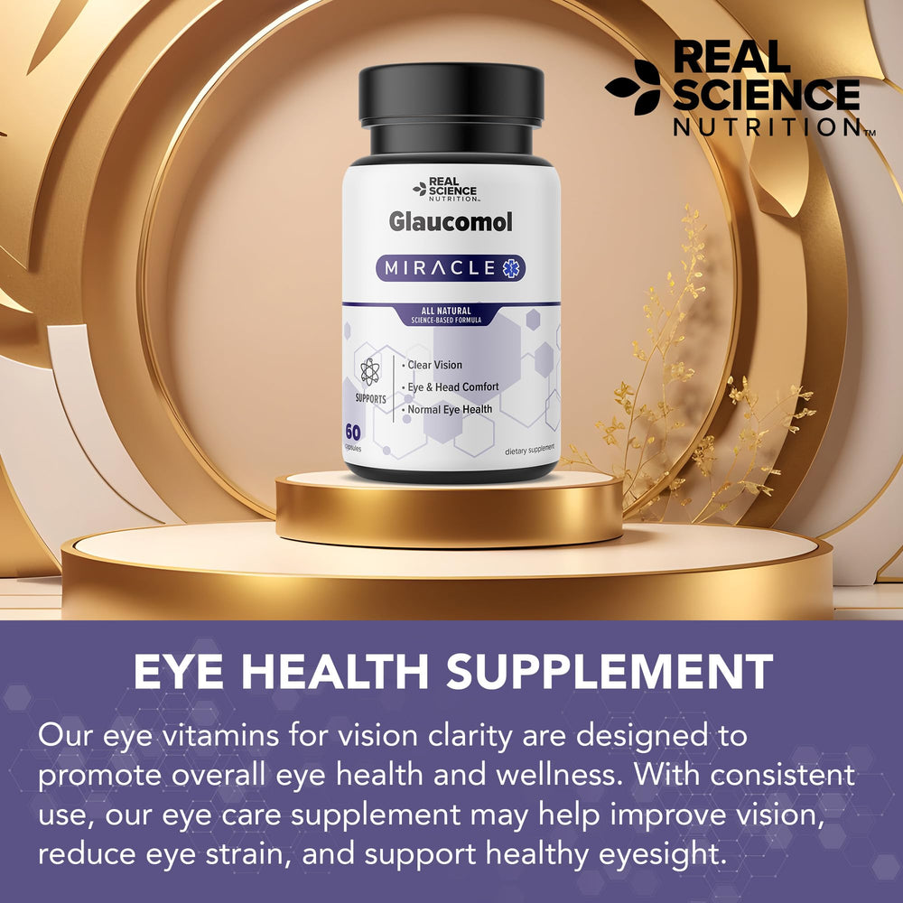 Eye health vitamins for vision support and reduced eye strain
