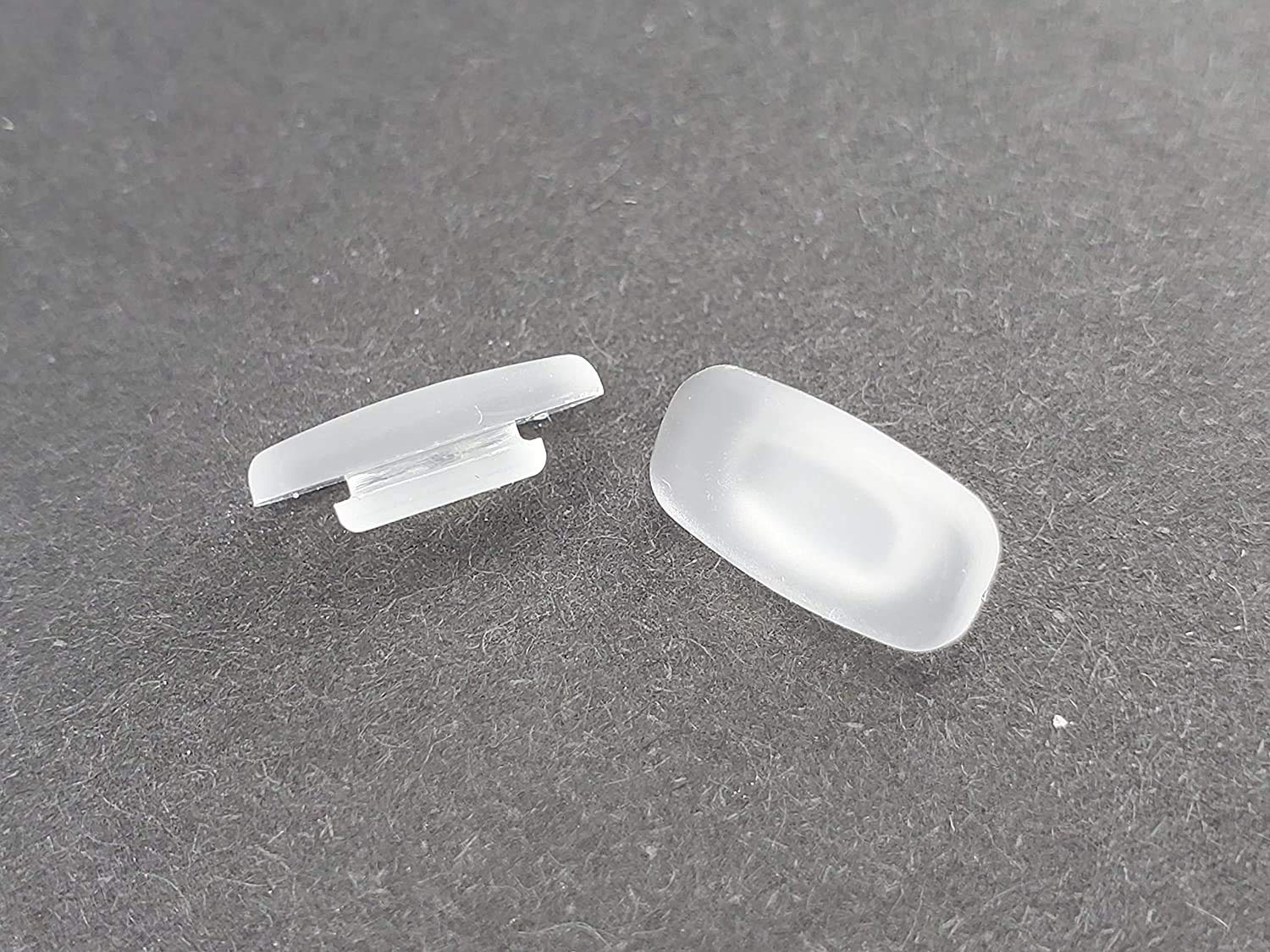 Close-up of Eye Lover 3-pack nose pads for Costa Maui - premium soft silicone