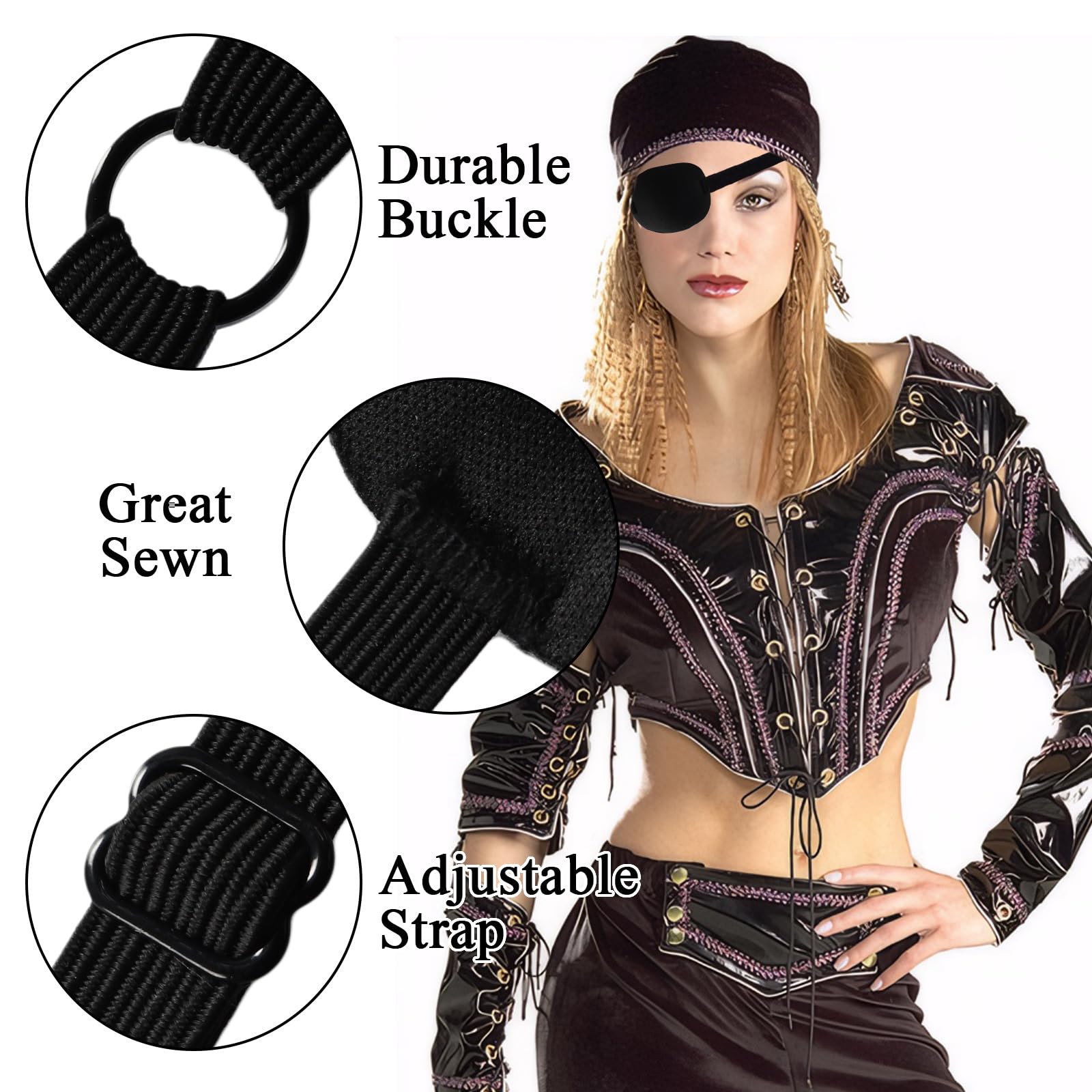 Eye patch suitable for postoperative recovery and daily care