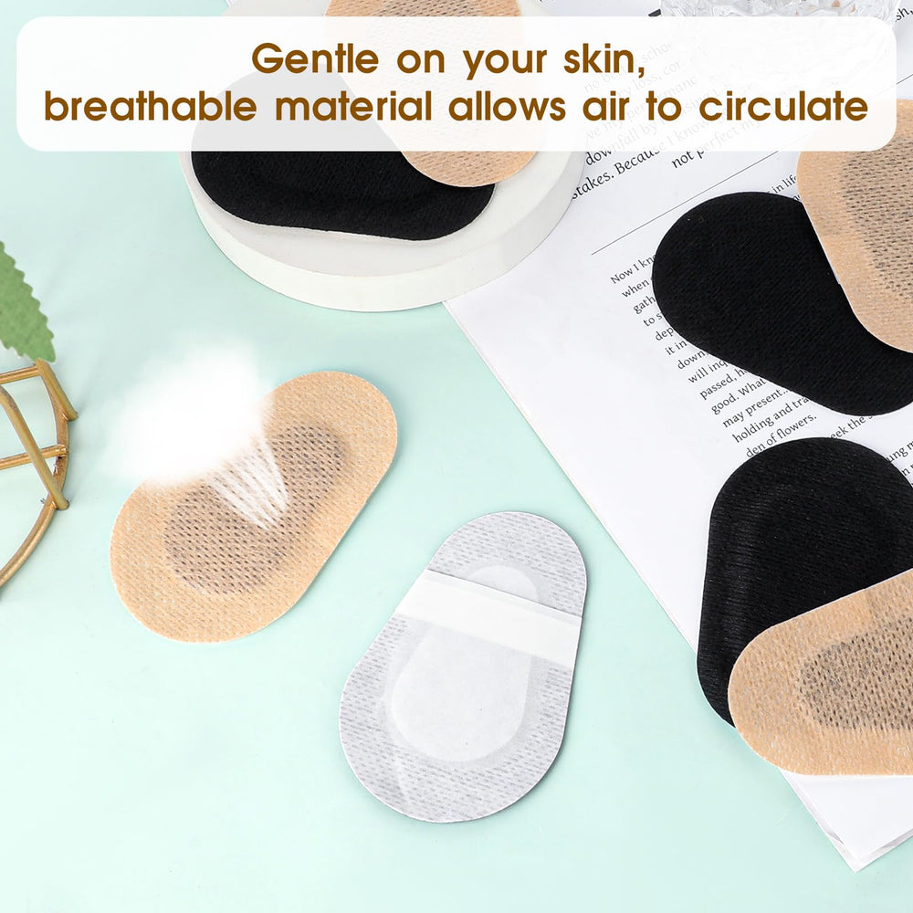 Latex-free eye care patches label