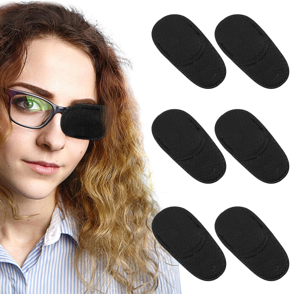 Adults and children can wear these eye patches