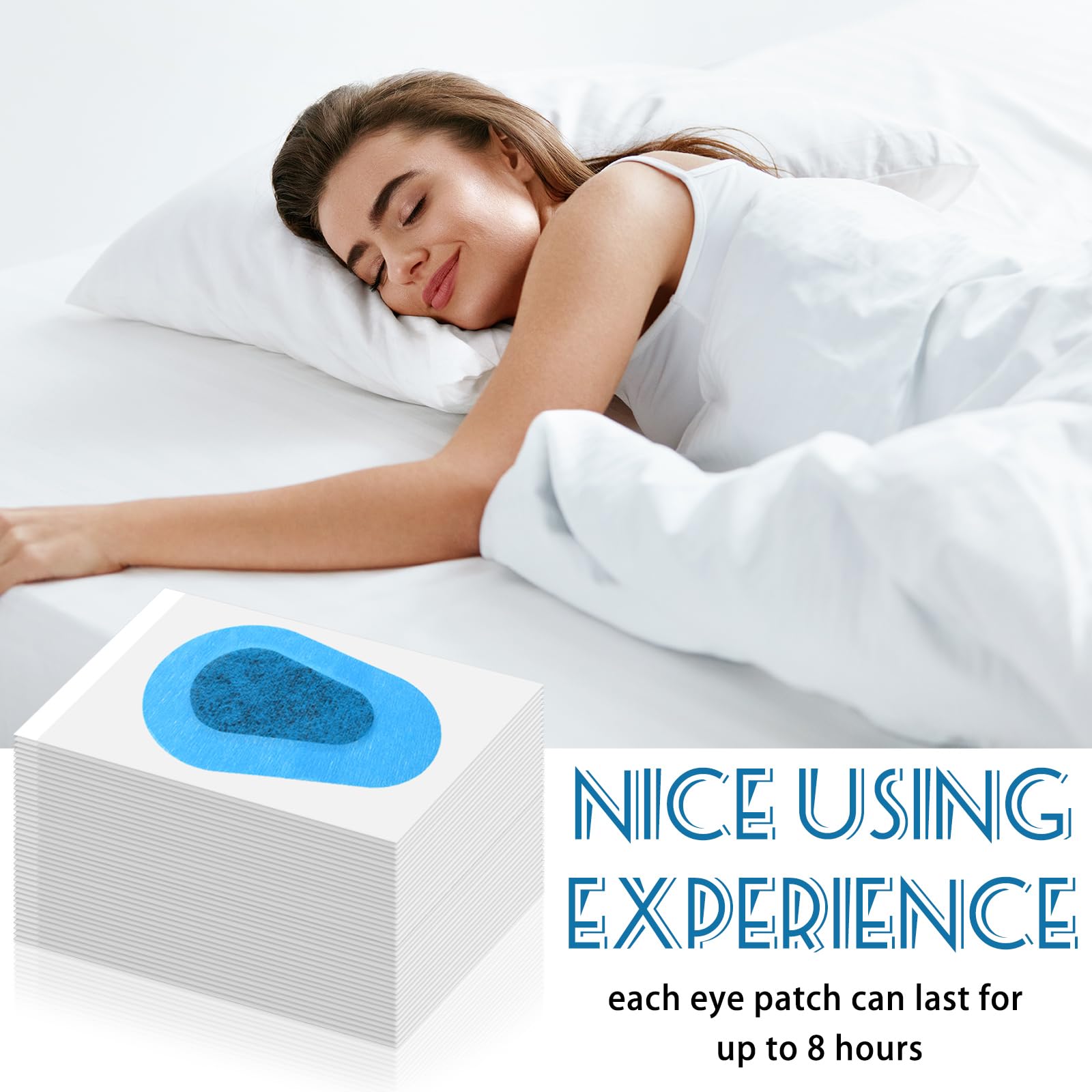 Long-lasting wear up to 8 hours per patch