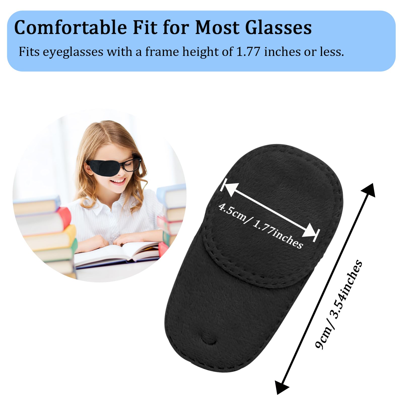 Patch dimension 3.7 x 2 inches (9.5 x 5 cm) per patch