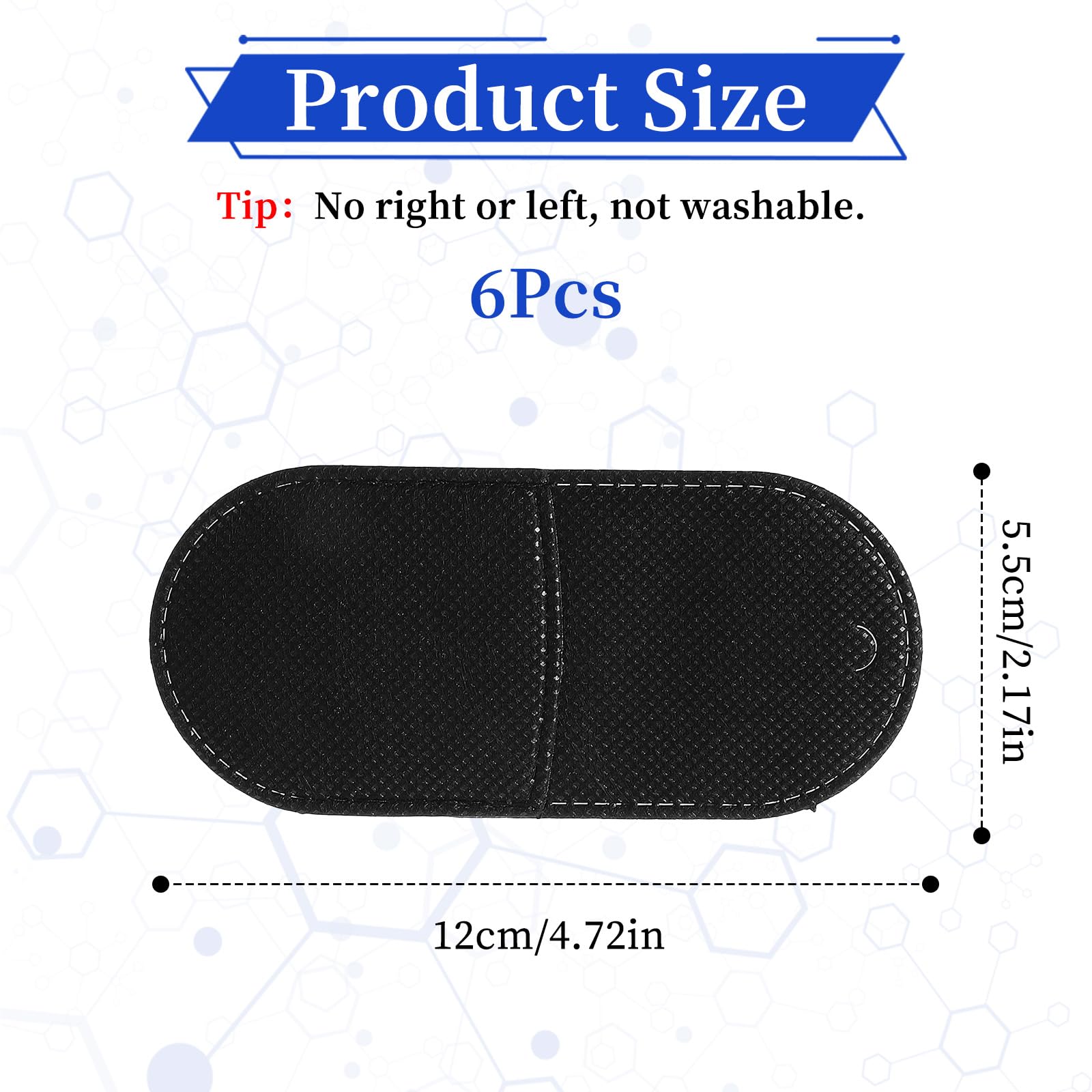 Non-woven fabric material of eye patches