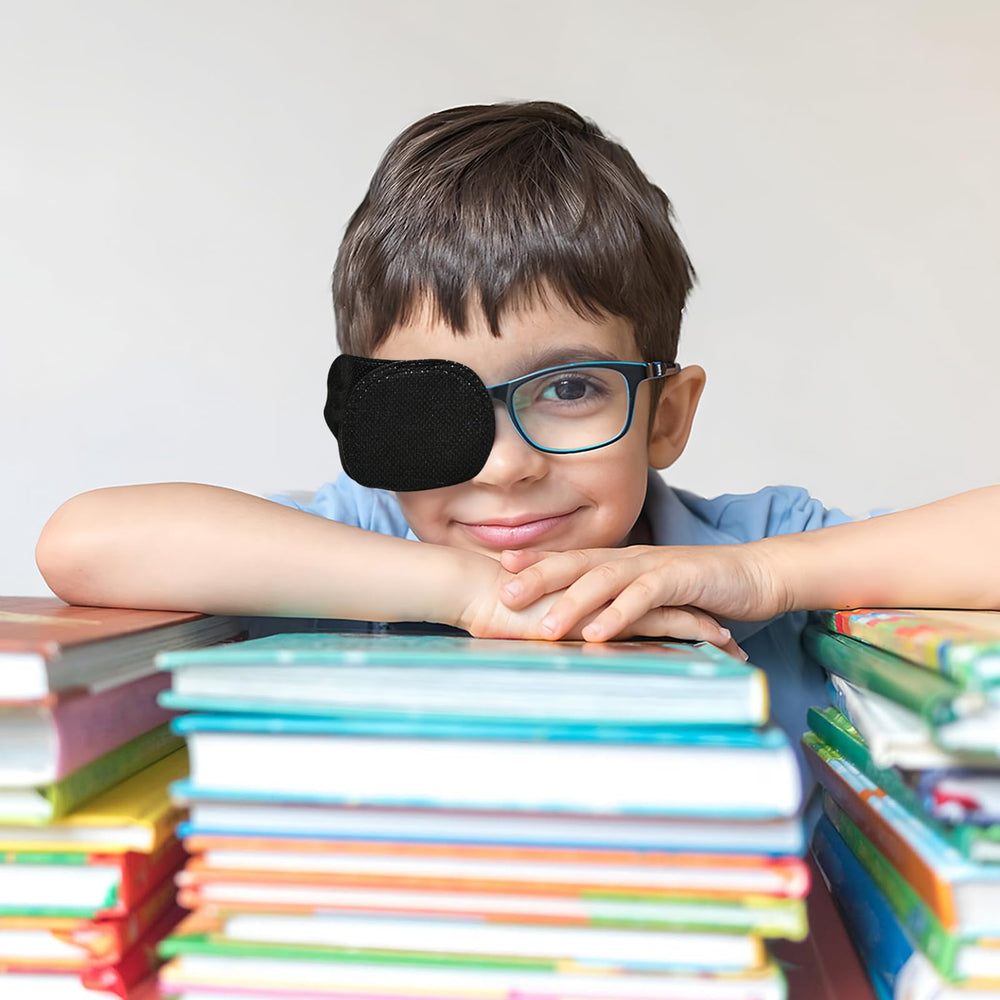 Eye patches suitable for vision therapy or post-surgery care