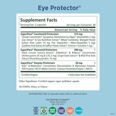 Product packshot of Eye Protector supplement