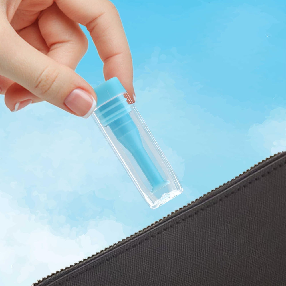 eye safe silicone contact lens remover tool in use