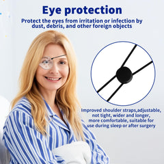 Adjustable black strap for secure fit during recovery