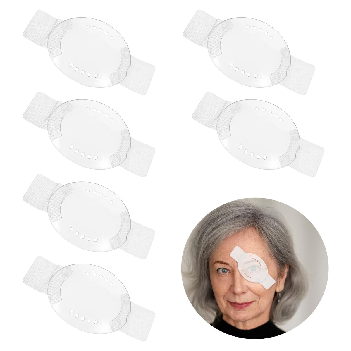 Eye shield after cataract surgery package 6 pieces